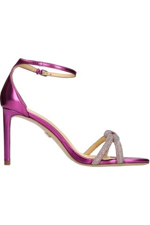 Lola Cruz Sko, Dame, Lyserød, 41 EU, Læder, Sandaler Fuchsia