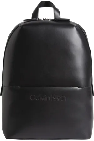 Calvin Klein Taske, Herre, Sort, ONE SIZE, Polyester, Rund Rygsæk