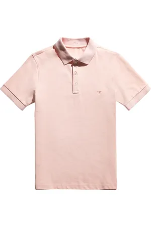 FAY Top, Herre, Lyserød, 2XL, Stretch Polo Shirt