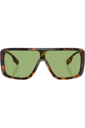 Burberry Tilbehør, unisex, Brun, 30 MM, Uld, Maske-stil solbriller