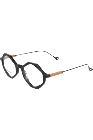 Eyepetizer Tilbehør, unisex, Sort, 48 MM, Moderne Irregulære Briller Model Judith Opt