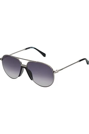 Zadig & Voltaire Tilbehør, unisex, Grå, ONE SIZE, Tyl, Aviator Style Metal Solbriller