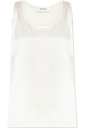 Lisa Yang Top, Dame, , M, Hamp, Scoop Neck Ærmeløs Top