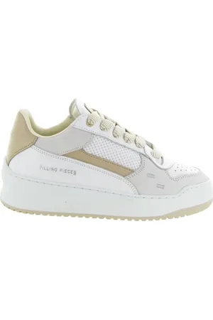 Filling pieces Sko, Dame, Hvid, 36 EU, Læder, Low Top Game Lux Sneakers
