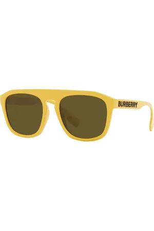 Burberry Tilbehør, Herre, Gul, 57 MM, Wren Solbriller