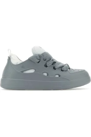 Lanvin Sko, Herre, Grå, 42 EU, Curb Sneakers