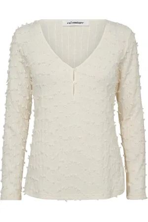 Co`Couture Bluser & Skjorter, Dame, Hvid, L, Bluse Top Off