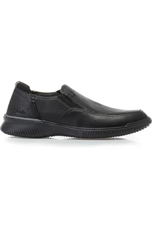 Clarks Sko, Herre, Sort, 40 EU, Læder, Casual Læder Loafers
