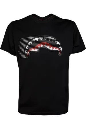 Sprayground Top, Herre, Sort, L, Bomuld, Hurtigste Haj T-shirt