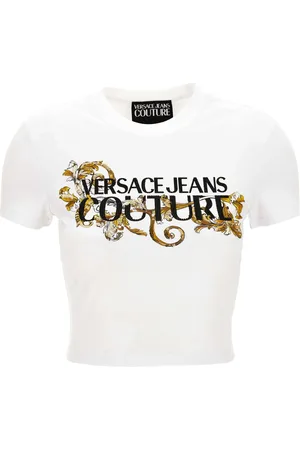 VERSACE Top, Dame, Hvid, M, T-shirts og Polos Hvid