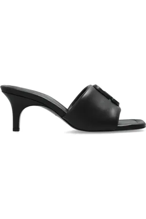 Marc Jacobs Sko, Dame, Sort, 36 EU, Læder, Hælede Slippers