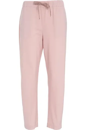 SEMICOUTURE Bukser, Dame, Lyserød, XS, Uld, Rose Casual Uldblandingsbukser