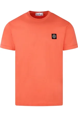 Stone Island Top, Herre, , L, Bomuld, Logo Patch Jersey T-Shirt