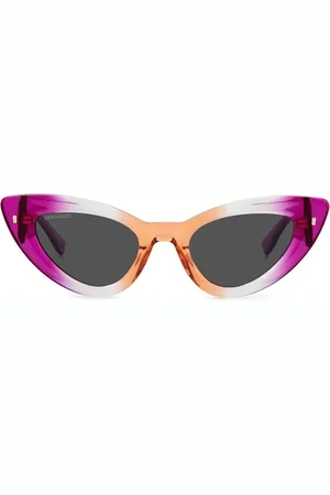 Dsquared2 Tilbehør, Dame, Flerfarvet, 51 MM, Violet Orange Solbriller