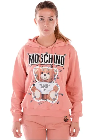 Moschino Sweathshirts & Hoodies, Dame, Lyserød, S, Bomuld, Hoodies