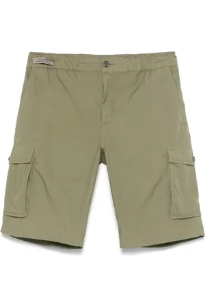 Paul & Shark Shorts, Herre, Grøn, XL, Bomuld, Bomuld Cargo Shorts med Lommer