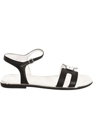 Liu Jo Sko, Dame, Sort, 35 EU, Originale Sandaler med Rund Tå