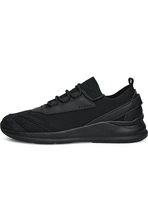 Boggi Milano Sko, Herre, Sort, 46 EU, Læder, Tech Sneakers