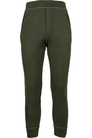 Dsquared2 Bukser, Herre, Grøn, XL, Bomuld, Bomuldsbukser