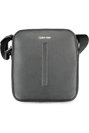 Calvin Klein Taske, Herre, Sort, ONE SIZE, Uld, Herre Skuldertaske med Lynlås