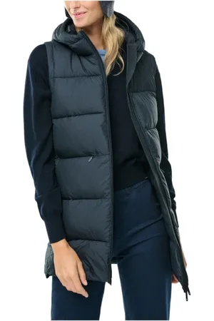 ECOALF Jakke, Dame, Sort, L, Polyester, Marangu Vest