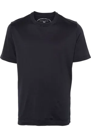 FEDELI Top, Herre, Blå, XL, Bomuld, Extreme Cotton Tee