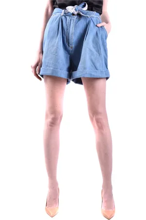 ERMANNO SCERVINO Shorts, Dame, Blå, M, Denim, Denim Shorts
