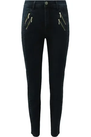 2-Biz Jeans, Dame, Blå, S, Denim, Celona Bukser Dark Denim Pants