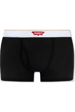 Dsquared2 Undertøj, Herre, Sort, XS, Bomuld, Boxers med Logo
