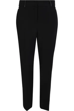 Liu Jo Bukser, Dame, Sort, S, Satin, Satin Pocket Detail Cropped Bukser