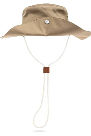 Jil Sander Tilbehør, Dame, , XS, Bomuld, Bomuldshat med bånd