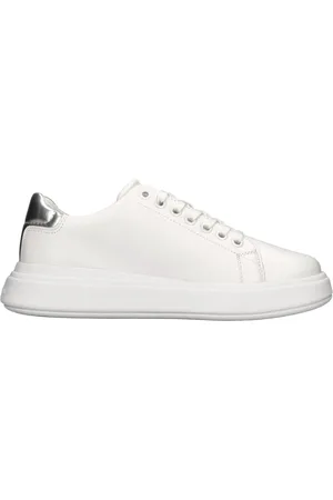 Calvin Klein Sko, Dame, Hvid, 36 EU, Læder, Sneakers Hvid