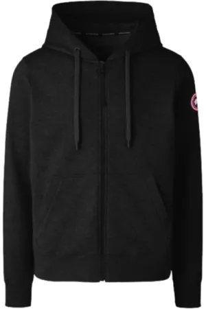 Canada Goose Sweathshirts & Hoodies, Herre, Sort, L, Bomuld, Huron Full Zip Hoody