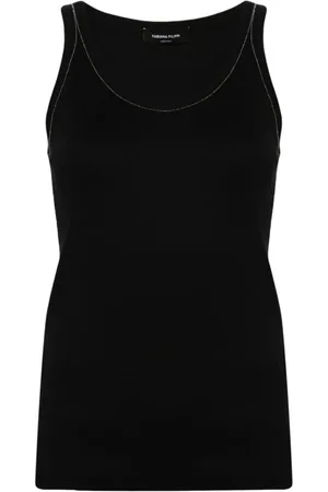 Fabiana Filippi Top, Dame, Sort, XS, Bomuld, Sleeveless Top