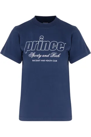 Sporty & Rich Top, Dame, Blå, S, Bomuld, Prince Health T-Shirt
