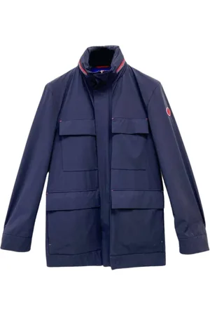 Carolina Herrera Jakke, Herre, Blå, S, Nylon, Nylonjakke