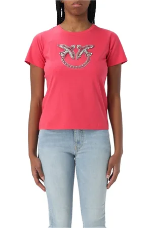 Pinko Top, Dame, Lyserød, S, Quentin T-shirt