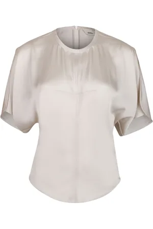 Isabel Marant Bluser & Skjorter, Dame, Hvid, 2XS, Uld, Stilfuld Top til Kvinder