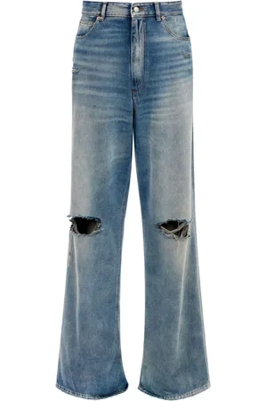 Maison Margiela Jeans, Herre, Blå, W32, Bomuld, Jeans
