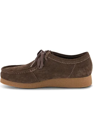 Clarks Sko, Herre, Brun, 45 EU, Læder, Wallabee EVO Sko