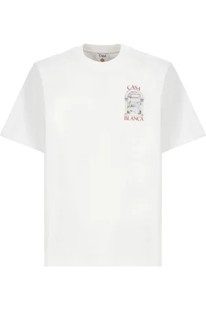 Casablanca Top, Herre, Hvid, M, Bomuld, Le Passage T-Shirt