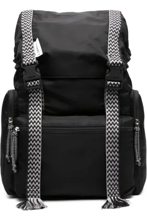 Lanvin Taske, Herre, Sort, ONE SIZE, Uld, Curb Rygsæk