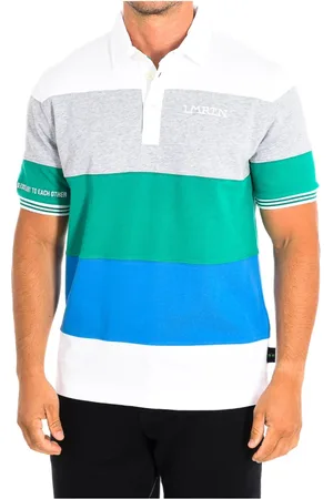 La Martina Top, Herre, Flerfarvet, L, Bomuld, Short Sleeve Polo