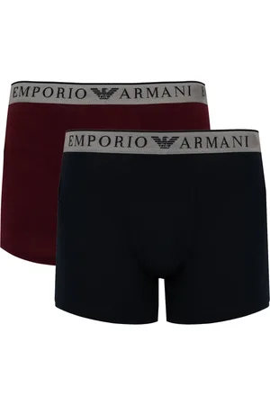 Emporio Armani Undertøj, Herre, Flerfarvet, S, Uld, Stilfuldt boxershorts sæt