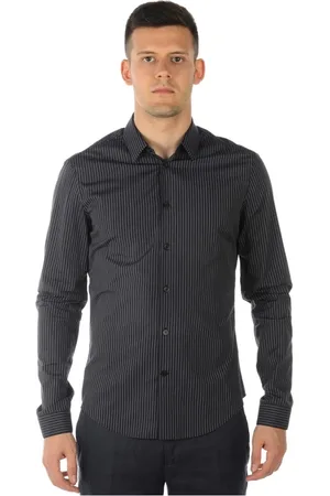 Balenciaga Skjorte, Herre, Sort, XL, Klassisk Hvid Button-Up Skjorte