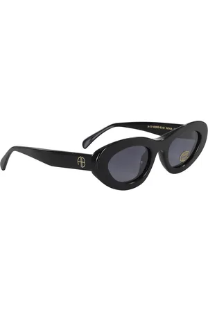 ANINE BING Tilbehør, Dame, Sort, ONE SIZE, Roma Cat Eye Solbriller Sort