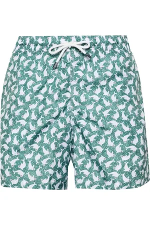 FEDELI Badetøj, Herre, Grøn, 2XL, Polyester, Badeshorts