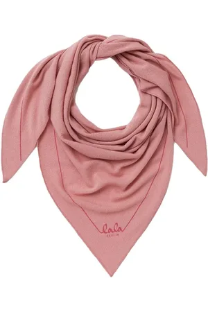 LALA BERLIN Tilbehør, Dame, Lyserød, ONE SIZE, Cashmere, Triangle Solid Scarf Fandago