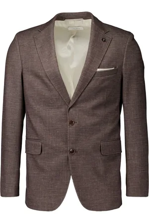 Carl Gross Jakke, Herre, Brun, 3XL, Faith Brun Bukser