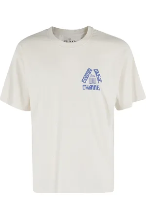 Edwin Top, Herre, Hvid, S, Bomuld, EMC T-shirt Nyd i fløde